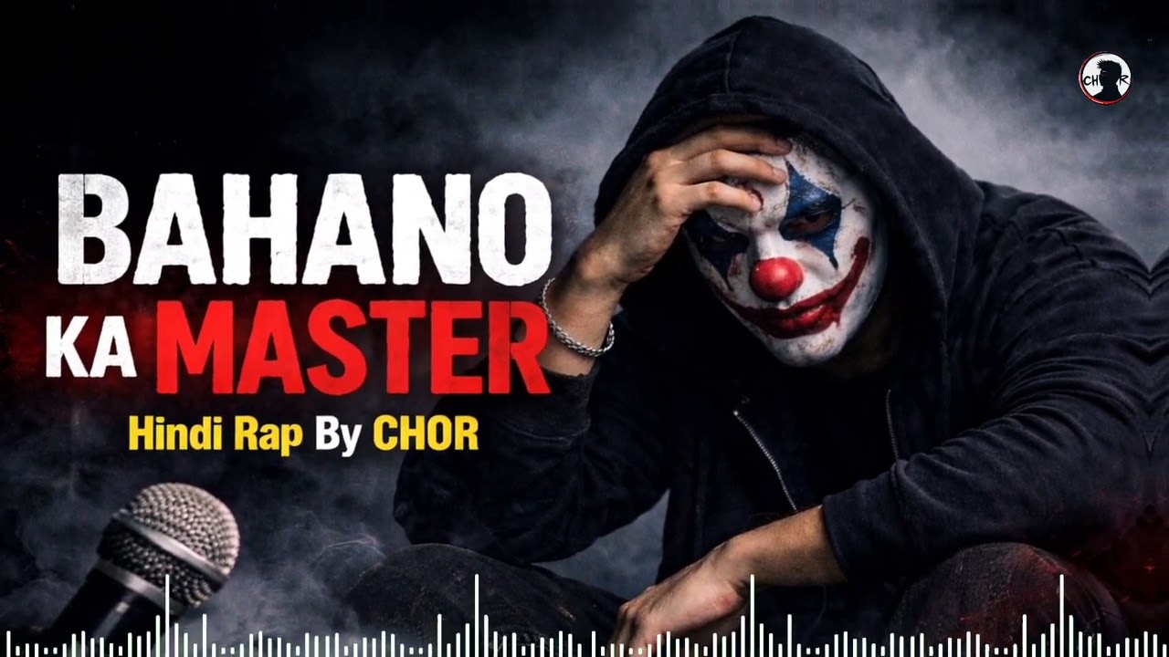 BAHANO KA MASTER | Hindi Rap Song | Joker Mask Vibe | Rap By CHOR