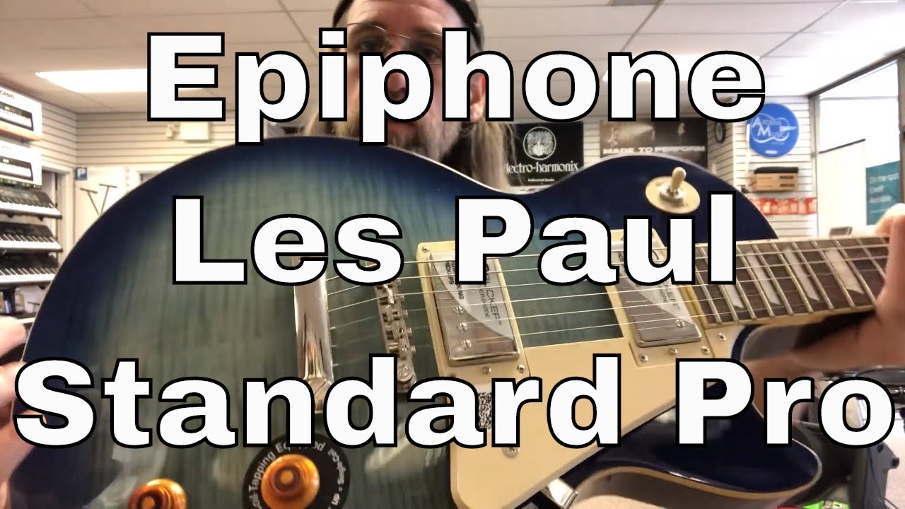 Epiphone Les Paul Standard Pro Demo