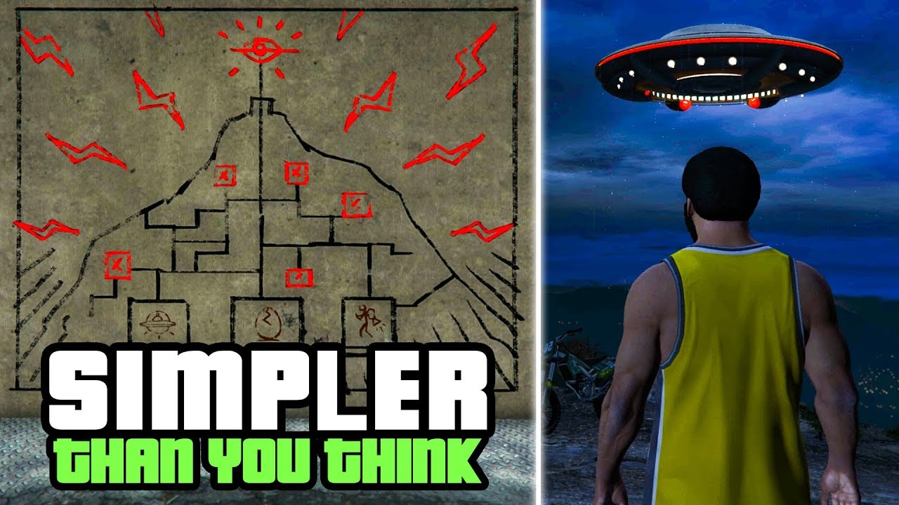 Объяснение фрески горы Чилиад (тайна GTA 5 раскрыта)