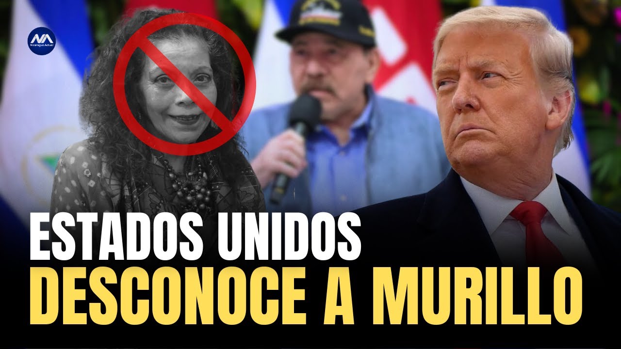 🚨 EEUU le PROHÍBE a Murillo ser presidenta y desconoce su cargo