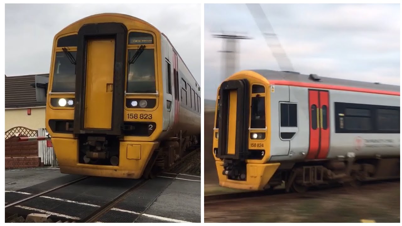 Trains and mega tones around Borth 28—30-12-19