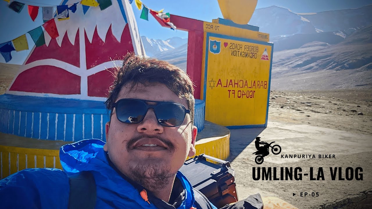 Riding into the Cold Desert! 🥶 Jispa to Sarchu | KTM 390 Adventure