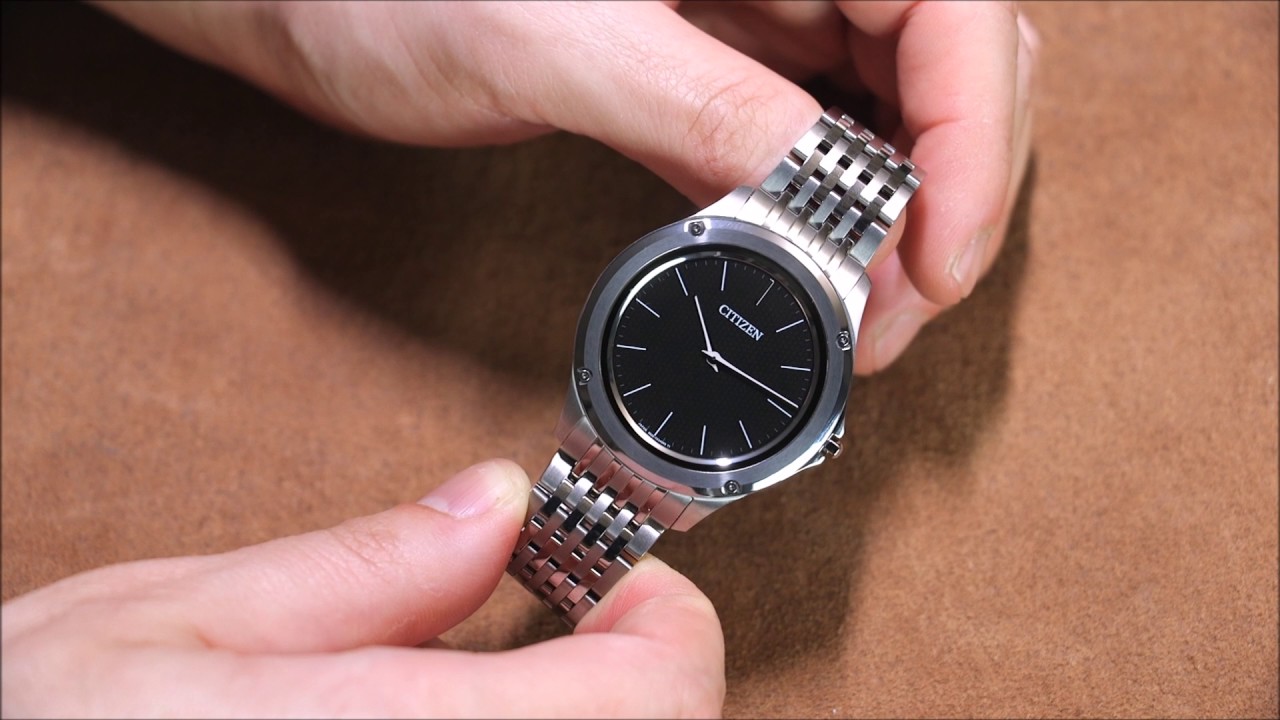 Обзор часов Citizen Eco-Drive One Watch AR5000-76E | aBlogtoWatch