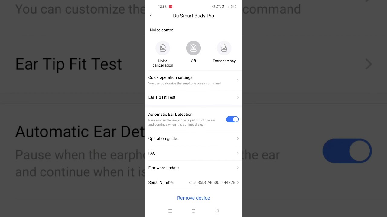 Xiaodu Du Smart Buds Pro Bluetooth 5.2 Earbuds & Xiaodu Android application