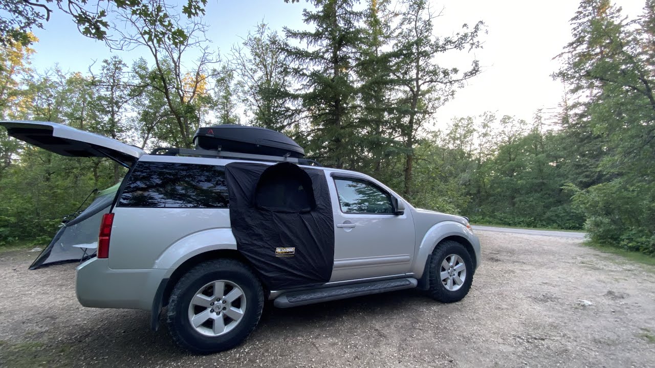 Our new Retractable Car Door Canopy