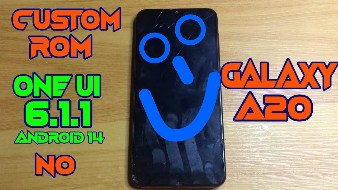 Custom ROM | One ui 6.1.1 + Galaxy Ai no Galaxy A20 | Tutorial Completo