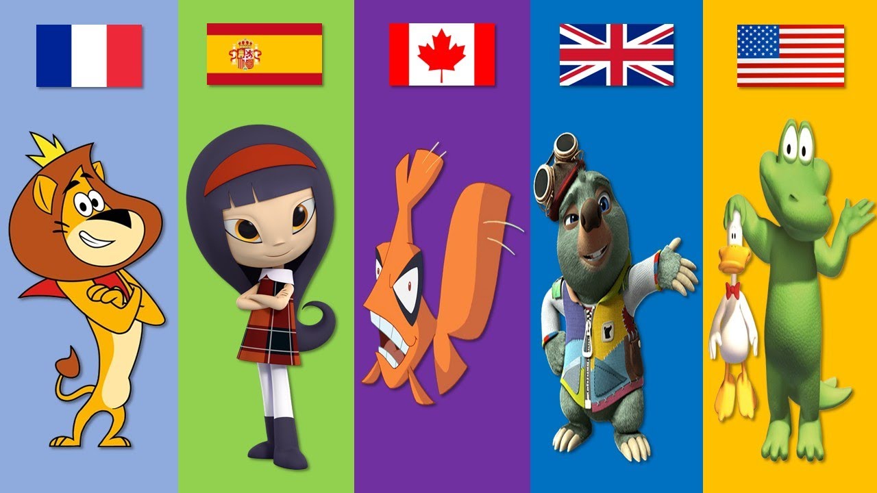 Cartoons From Different Countries | Pt.72