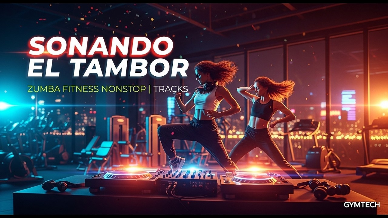 🔥 Sonando El Tambor | Zumba Fitness Nonstop  GYMTECH – Afro-Latin Cardio Workout | 30 Min Each