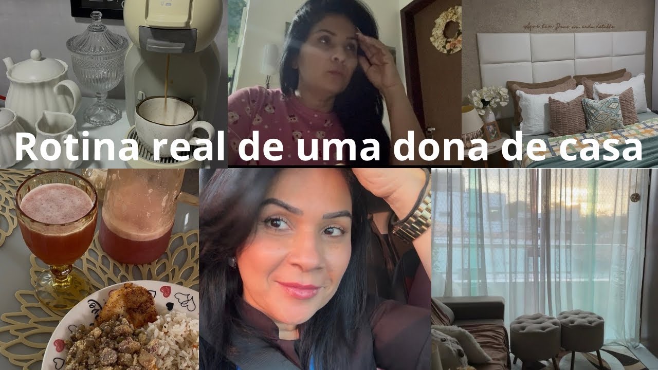 TODO DIA É O MESMO: Rotina real de uma dona de casa que também trabalha fora. 