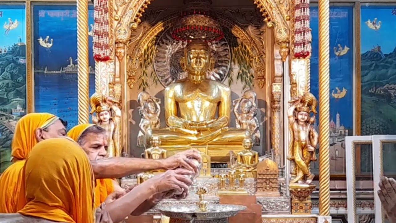 Abhishek - Shantidhara|11th March 2024|Bade Baba|Bara Bazar|Aadinath Bhagwan|Digamber Jain Mandir
