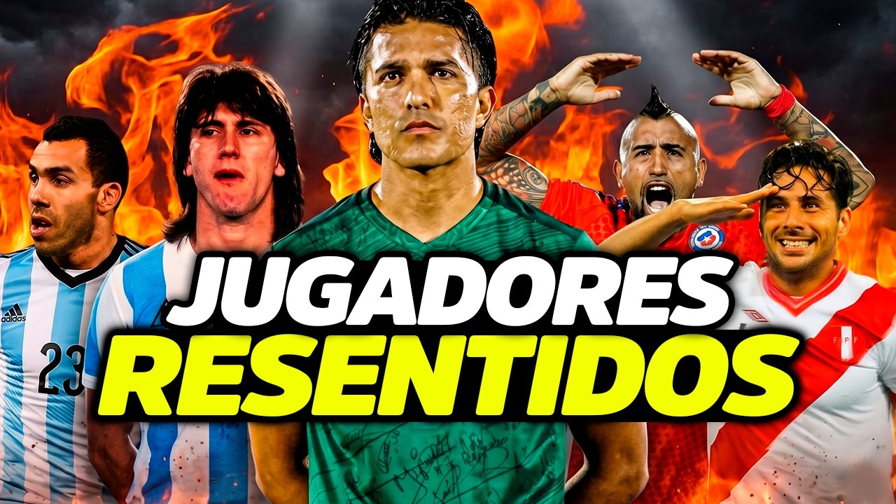 JUGADORES PELEADOS CON SUS SELECCIONES | MARCELO MARTINS, CLAUDIO PIZARRO, ARTURO VIDAL