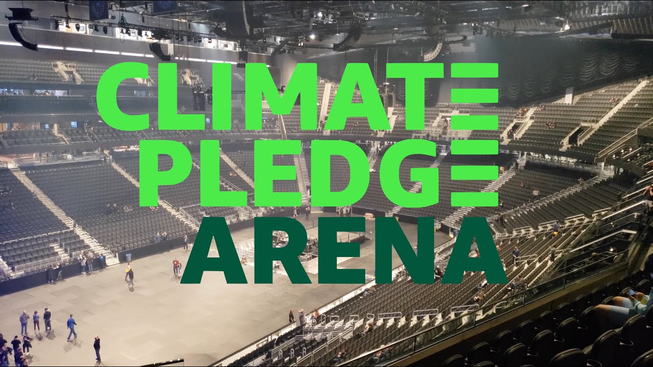 Inside Climate Pledge Arena Seattle, Washington on Opening Night Tour 10/19/21 Foo Fighters