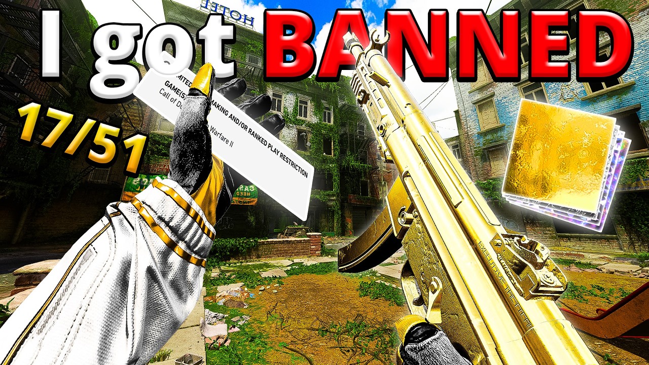 The Gold MP5 Got Me BANNED And I Don't Know Why 😭