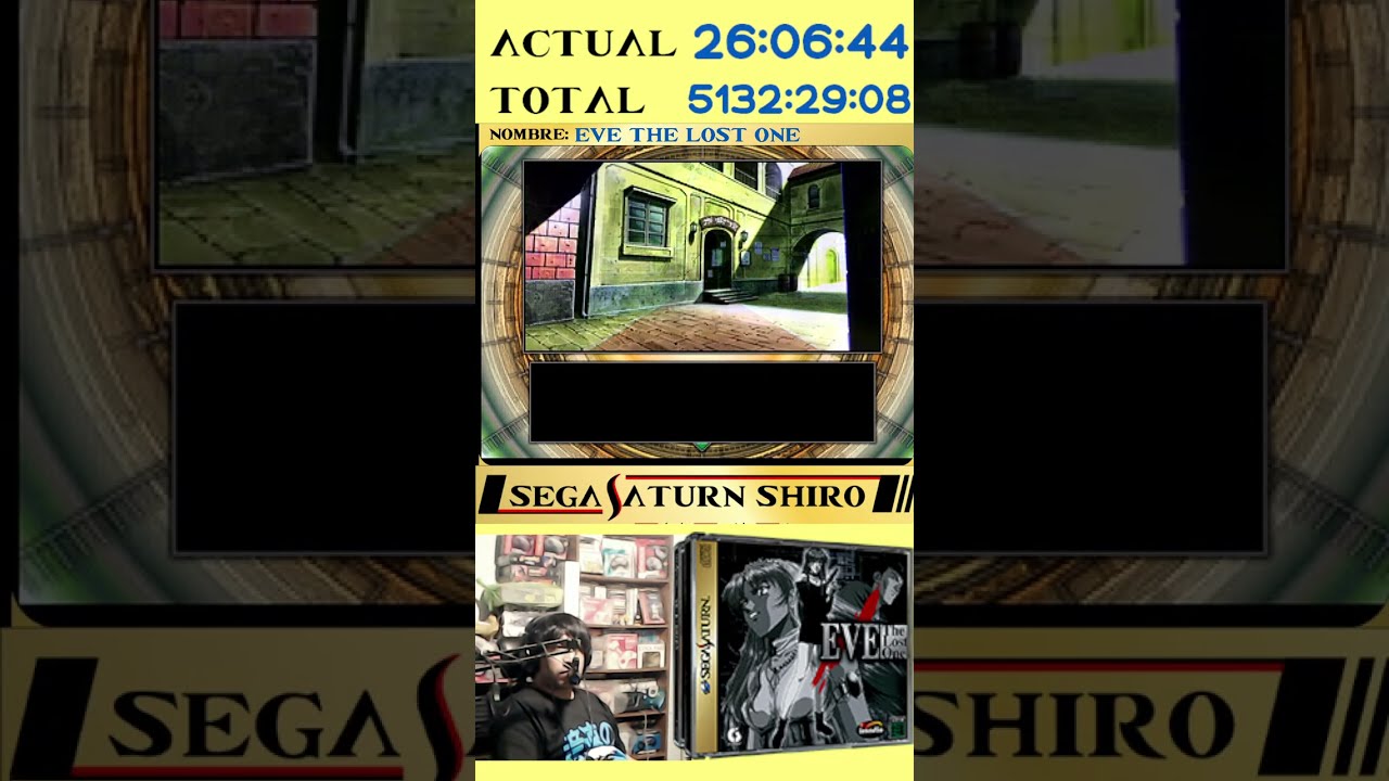 (Vertical) SSS 442 Eve The Lost One | Parte 6 | Sega Saturn Shiro #Sega #828