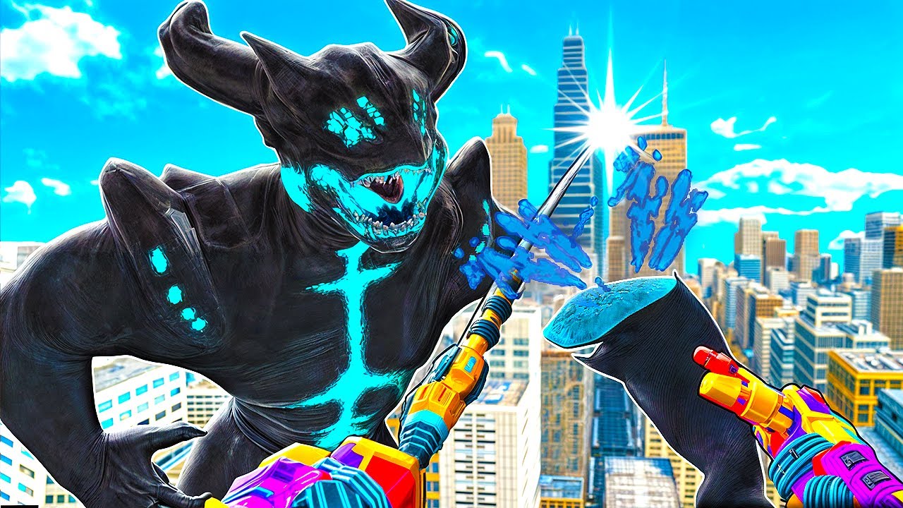 Destrozando a un KAIJU (Kaiju Battle Simulator VR)