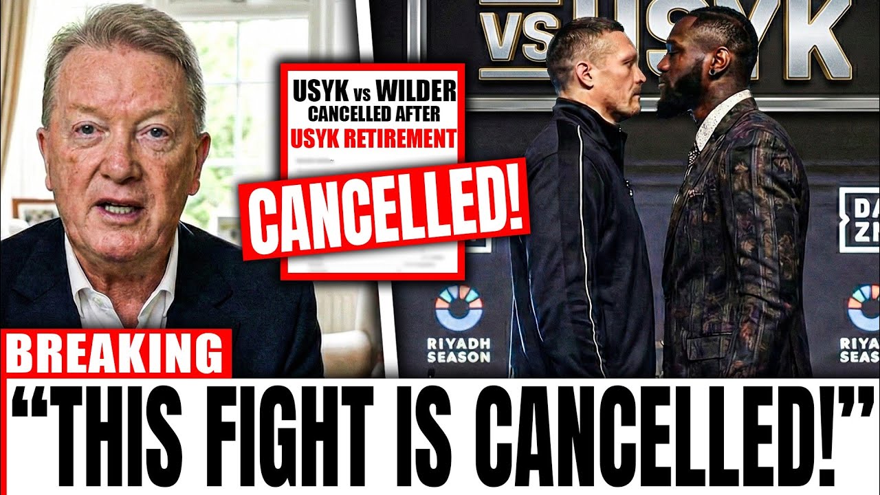 Frank Warren CANCELS Usyk vs Wilder, ANNOUNCES Chisora vs Deontay Wilder Fight!