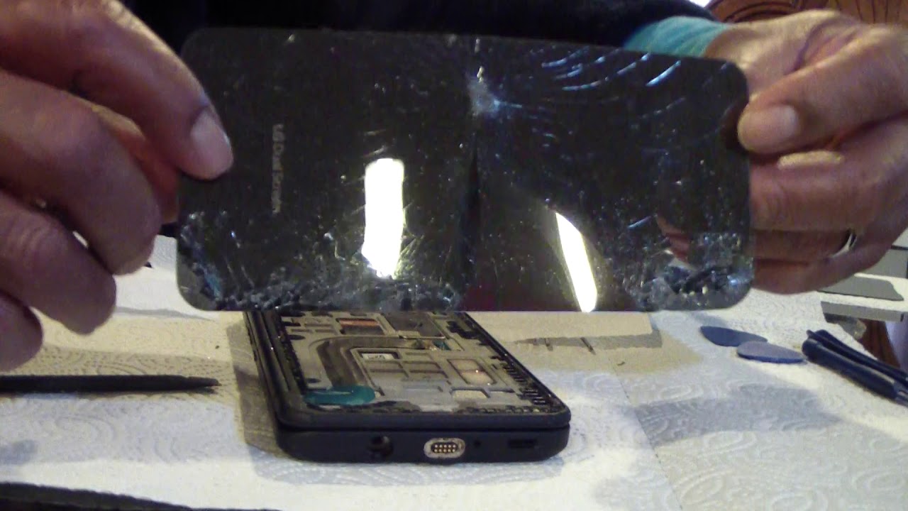 How to replace front Glass on LG V60