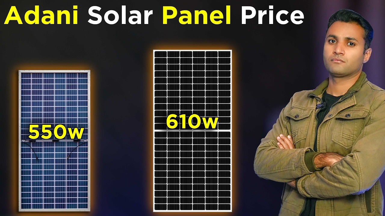Adani Solar Panel Price List | Adani Solar Panel 3kw Price | Topcon Solar Panels Price