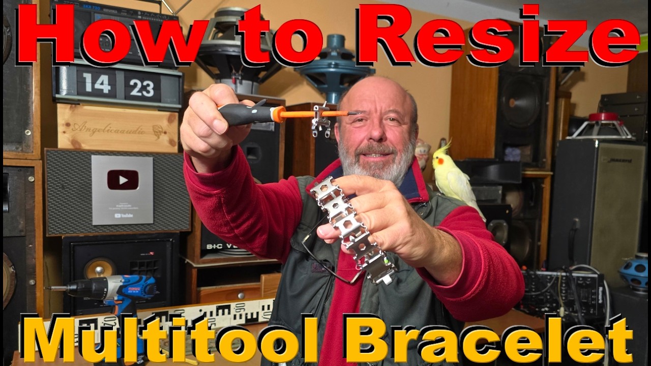 How to Resize a Multitool Bracelet (Leatherman Tread Clone)