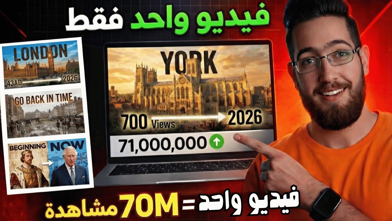 هذا المحتوى السري حقق 70 مليون مشاهدة خلال 4 أشهر!(باستخدام Kling 3.0)