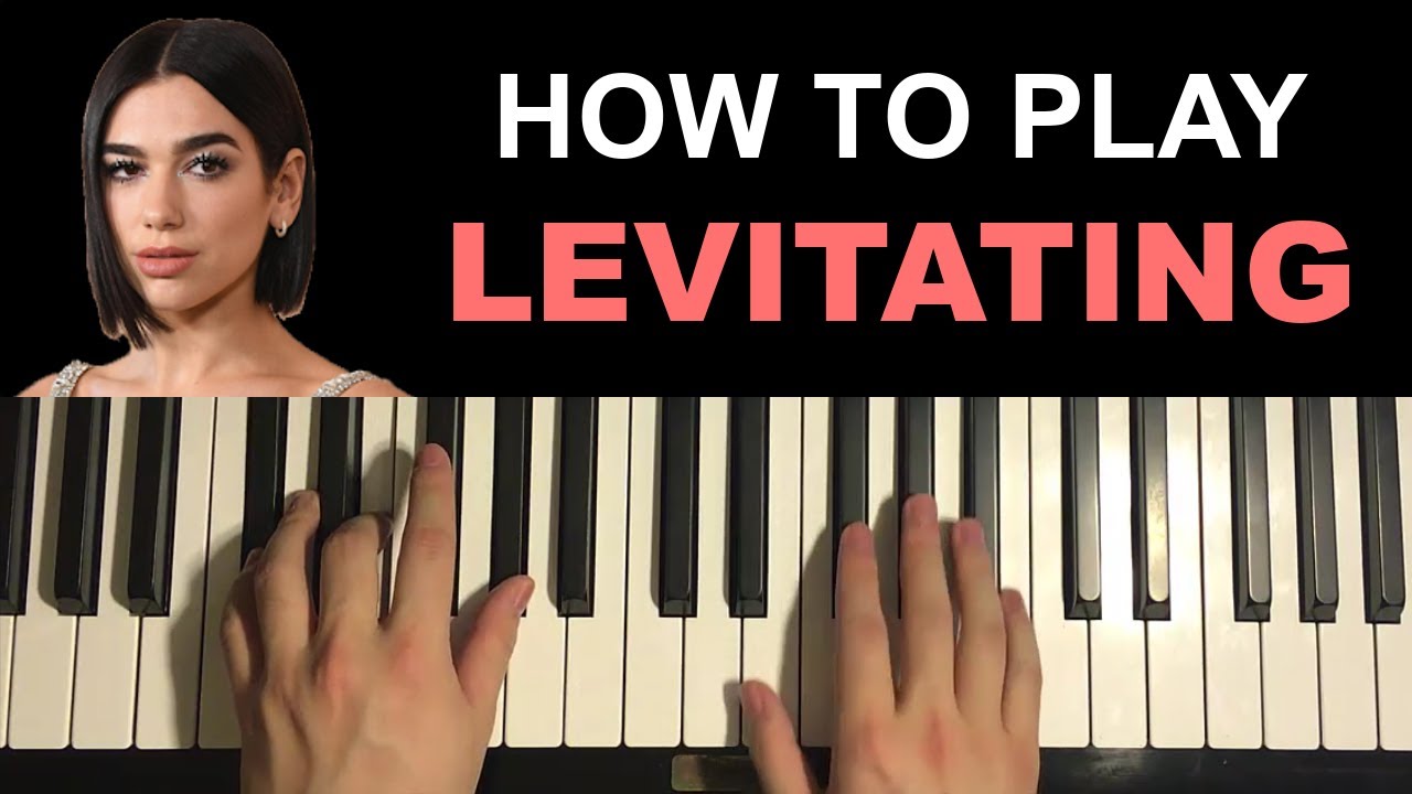 Dua Lipa - Levitating (Piano Tutorial Lesson)