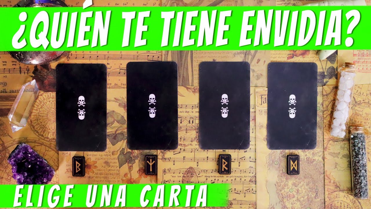 QUIÉN TE TIENE ENVIDIA? - Elige una carta🐍🔮✨