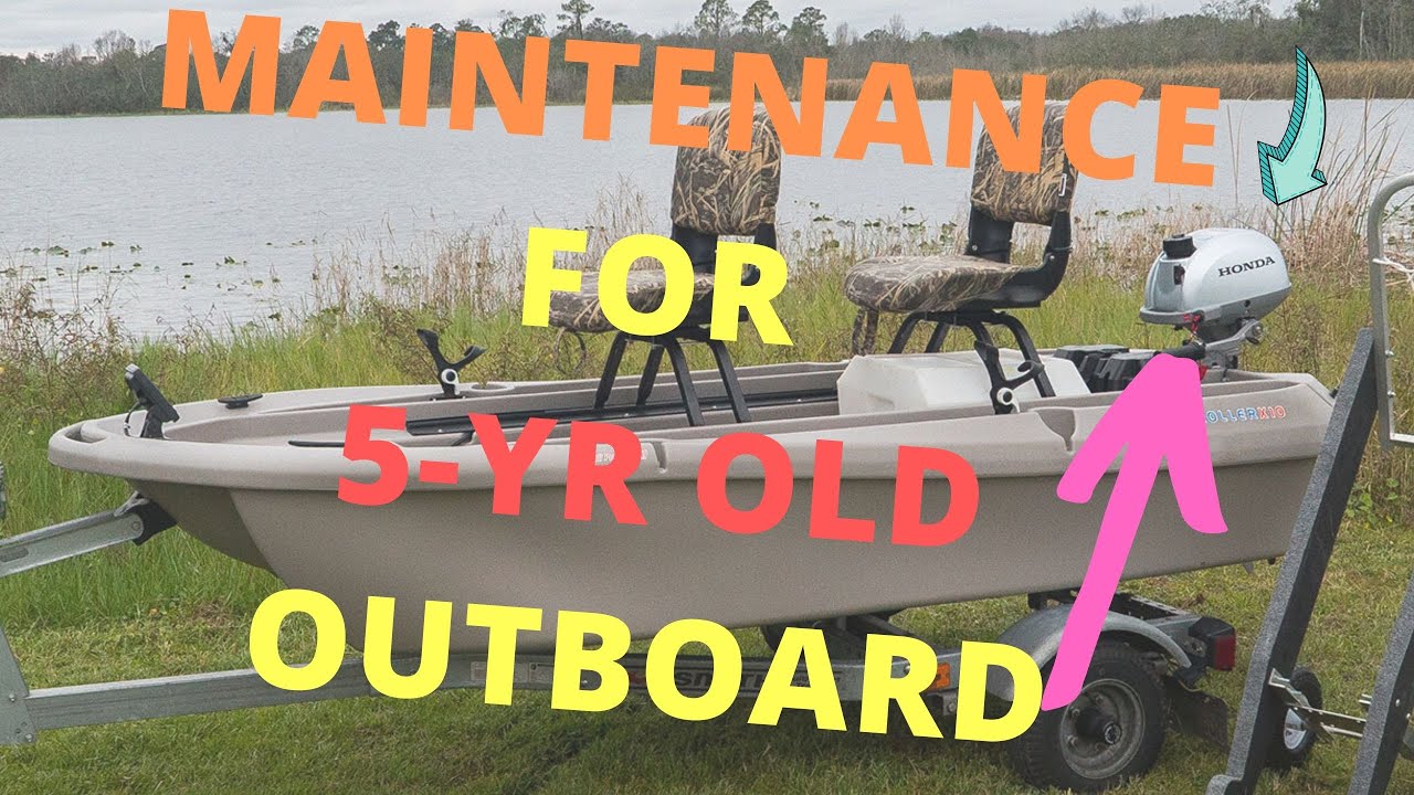 HONDA 2.3 HP OUTBOARD MAINTENANCE AFTER FIVE YEARS