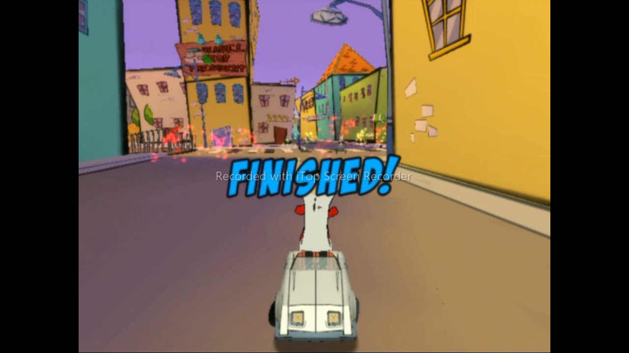 Cartoon Network Racing Ps2 Super Tournament Professor and Red Guy
