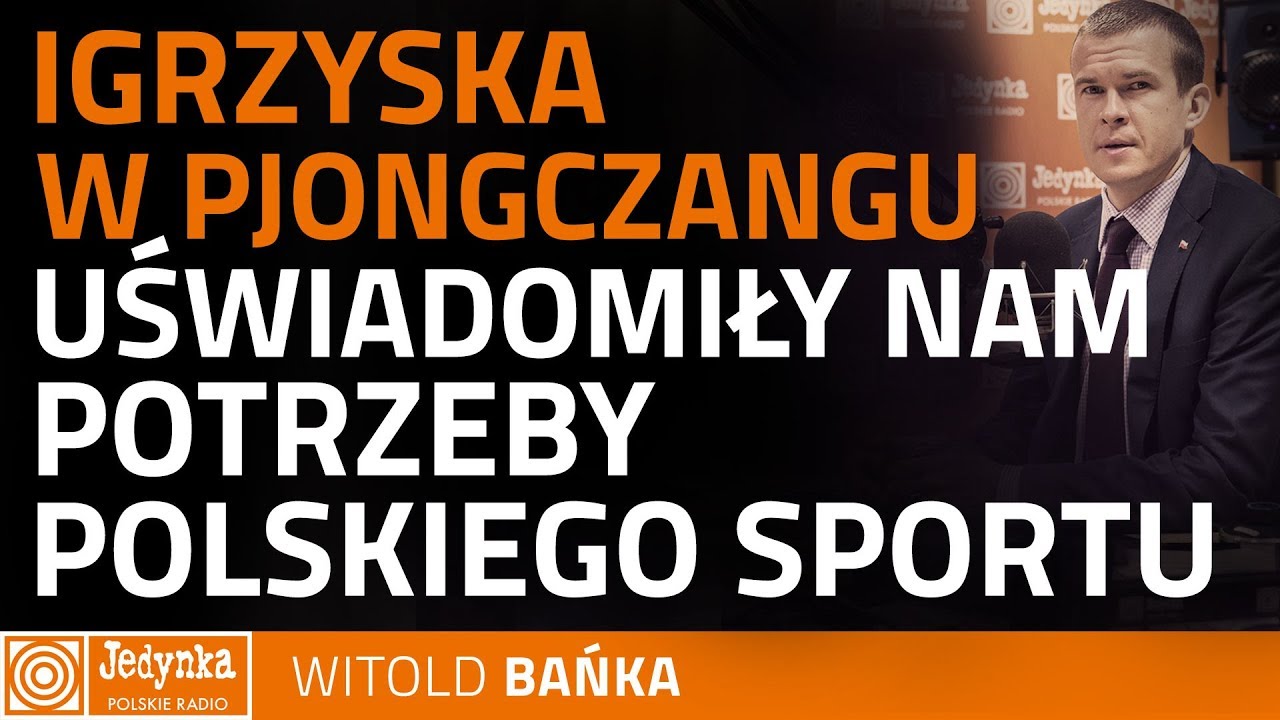 Witold Bańka: dorobek medalowy w Pjongczangu to odzwierciedlenie stanu sport&oacute;w zimowych w Polsce