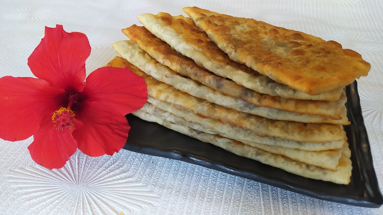 Qutab Ag ciyerden qutabin hazirlanmasi. An easy and tasty snack recipe from cow's lungs.