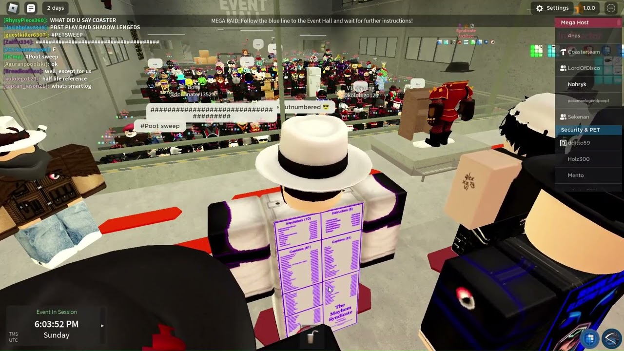 15th TMS Mega Raid (Nohryk's and Coasterteam's Server)
