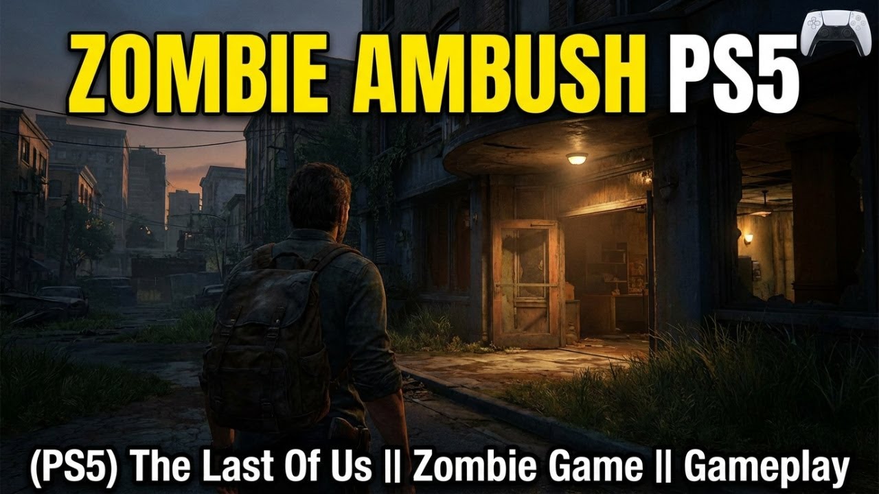 (PS5)The Last Of Us|| Zombie Game|| Gameplay || PlayStation 5||