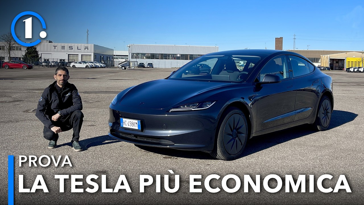 34.000 euro: è la TESLA MENO CARA di tutte | Prova su strada