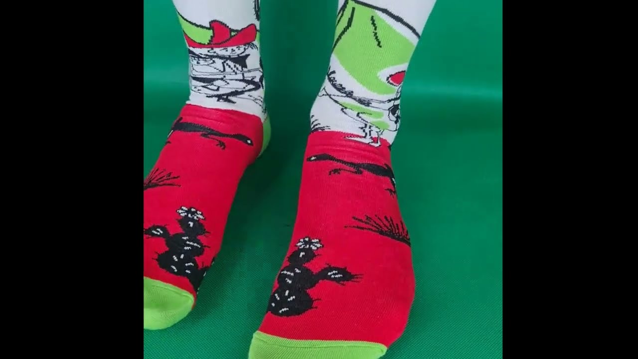 Geek Socks, prezentacja wzoru: Dziki Zach&oacute;d Tytusa, Romka i A'Tomka