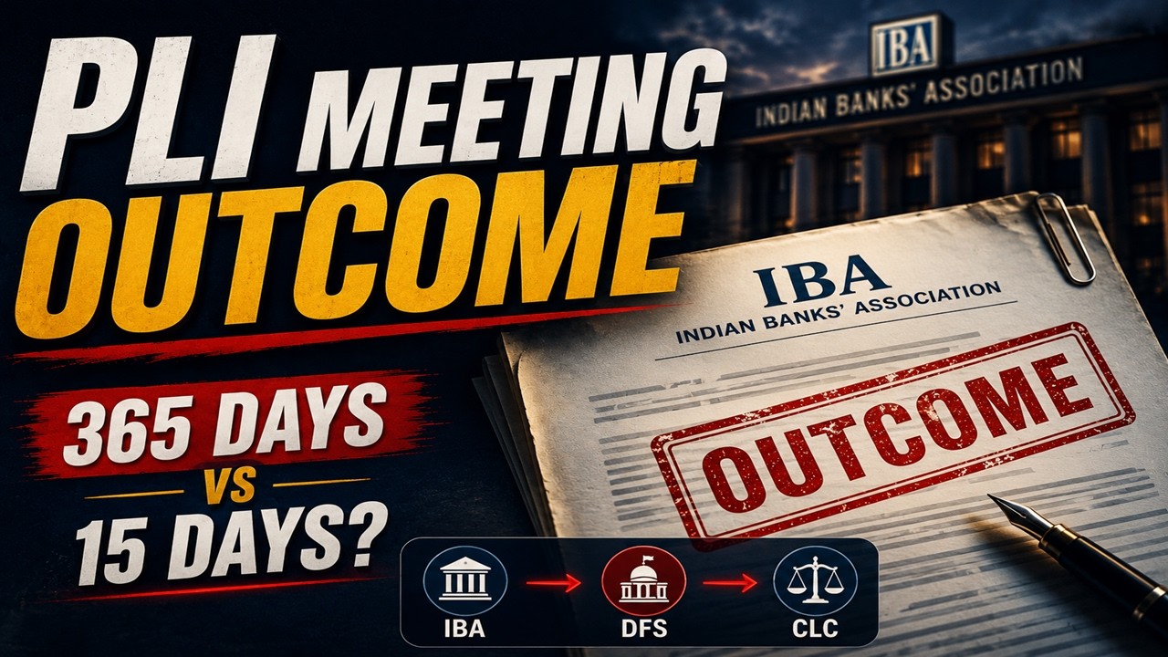 IBA Meeting Outcome | PLI Scheme | 13th Bipartite Settlement | 5 Day Banking
