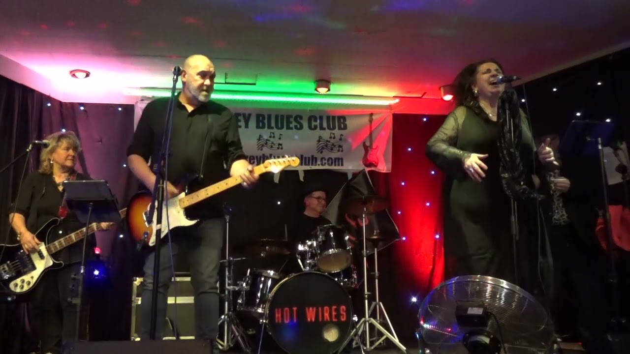 Peter Donnelly lead vocals & Fender Stratocaster guitar drives the rhythm for Hot Wires on “C