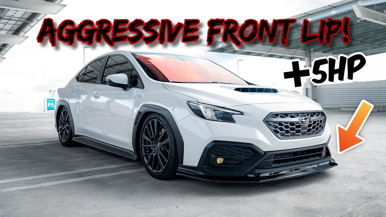 Самый агрессивный передний бампер для вашего Subaru WRX 2022 года!