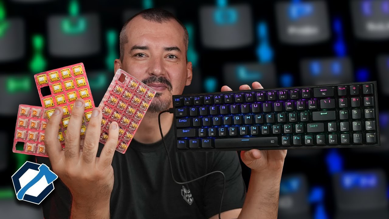 Pristupačna tastatura sa lako zamenjivim tasterima - Redragon Pollux