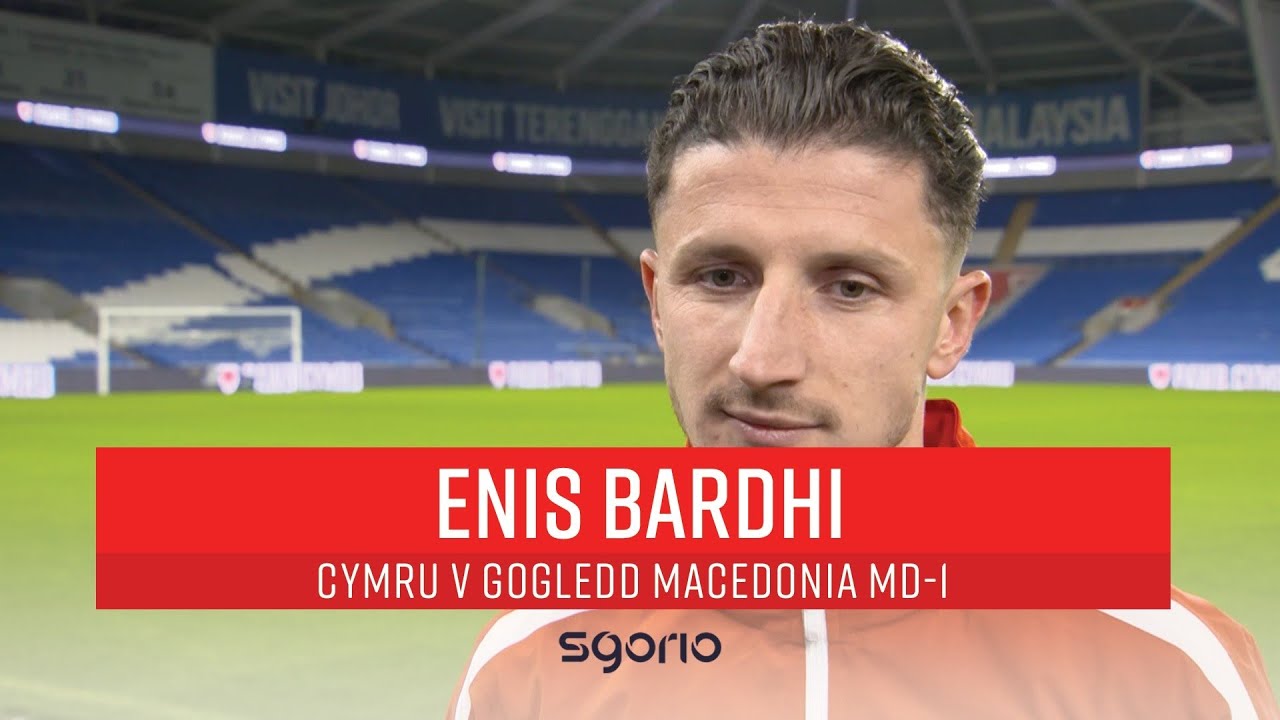 Enis Bardhi | MD-1 | Cymru v Gogledd Macedonia | Rhagbrofol Cwpan y Byd