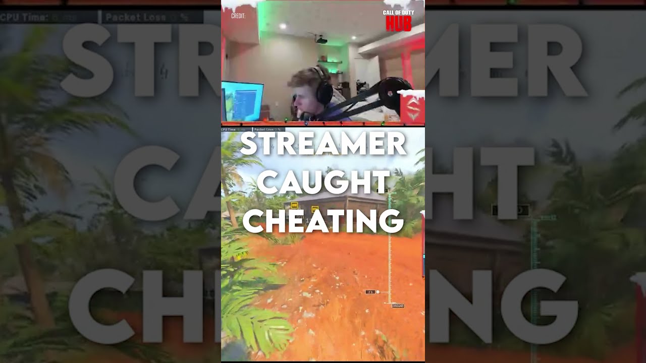 Streamer Caught Cheating On Warzone!