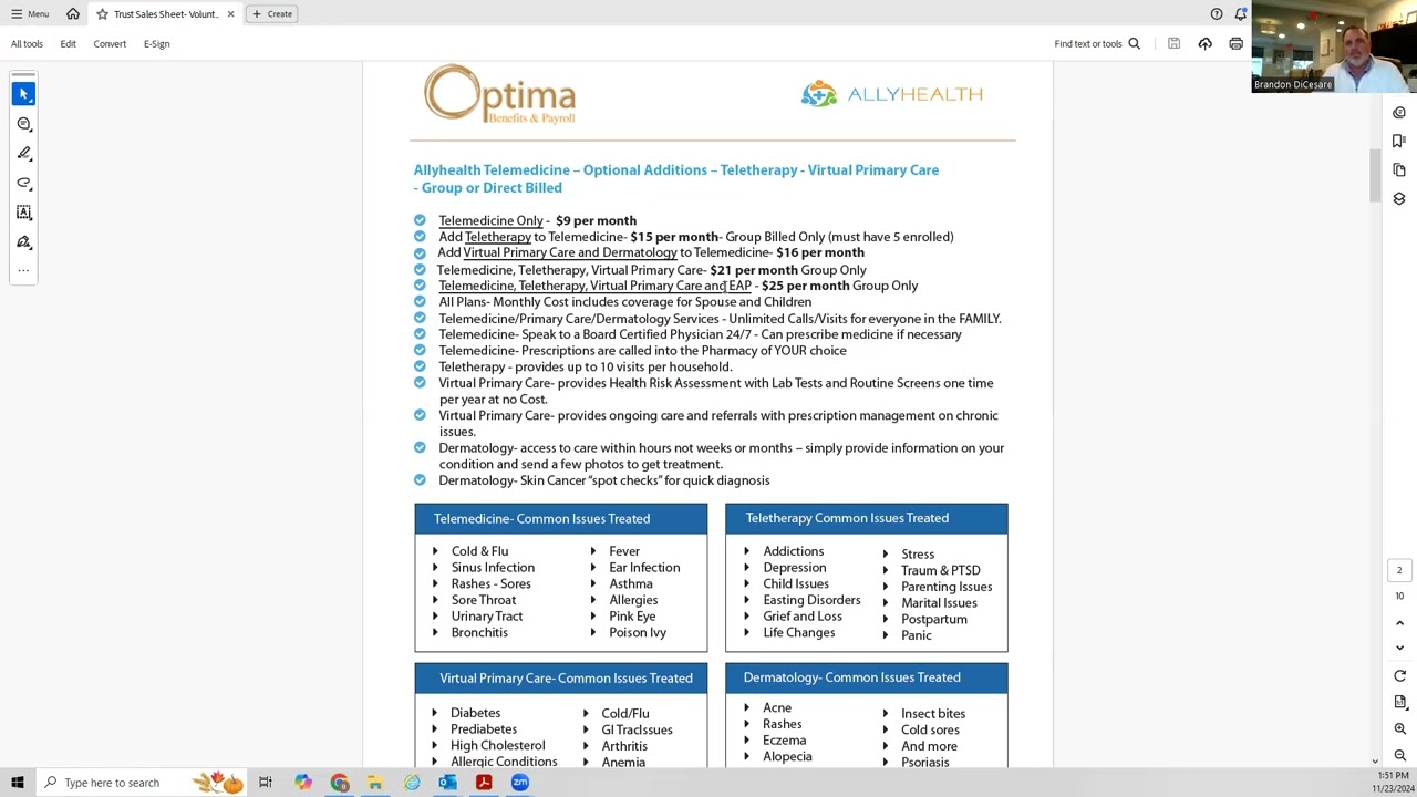 Optima Trust- Nevada Registry Self-Pay