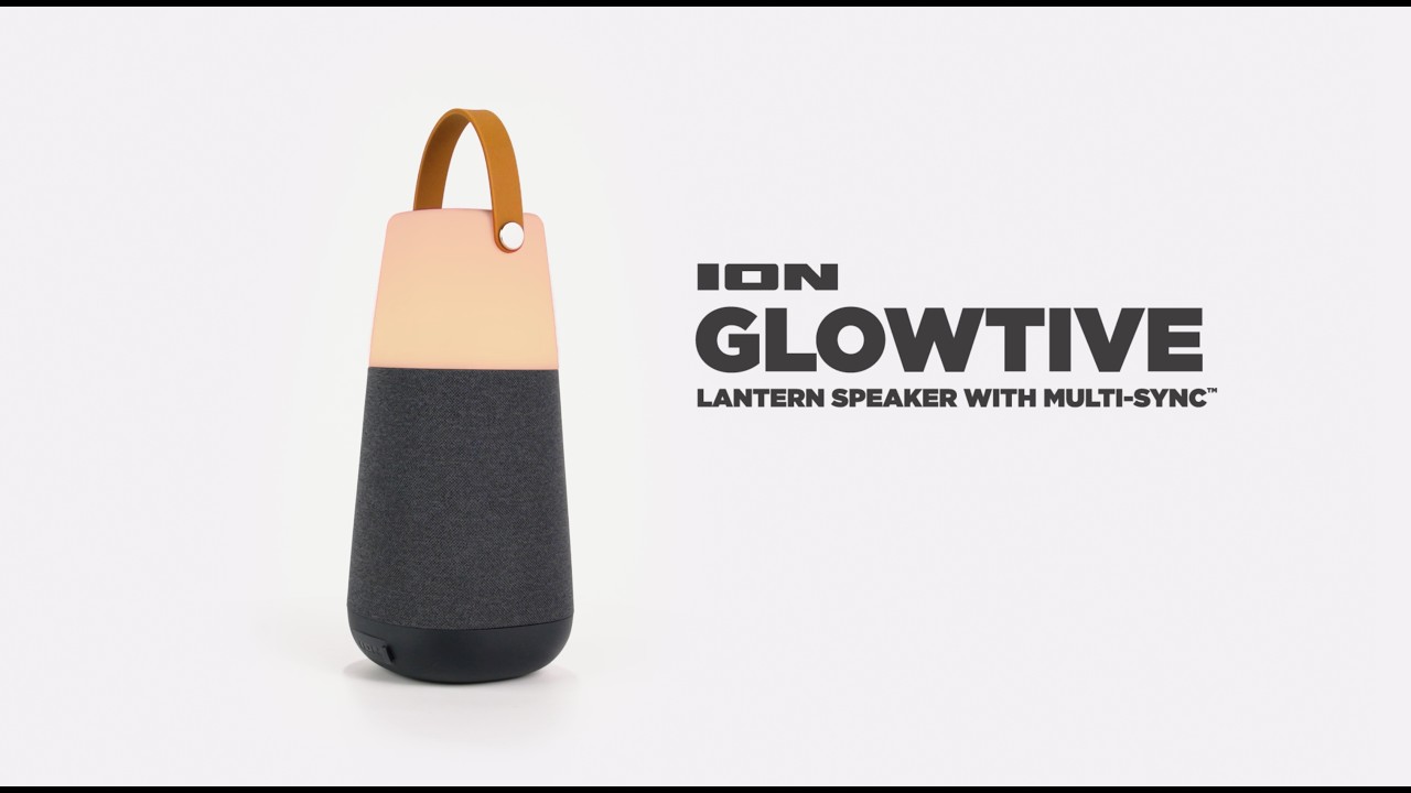 ION&reg; Glowtive&trade; - Lantern Speaker with Multi-Sync&trade;