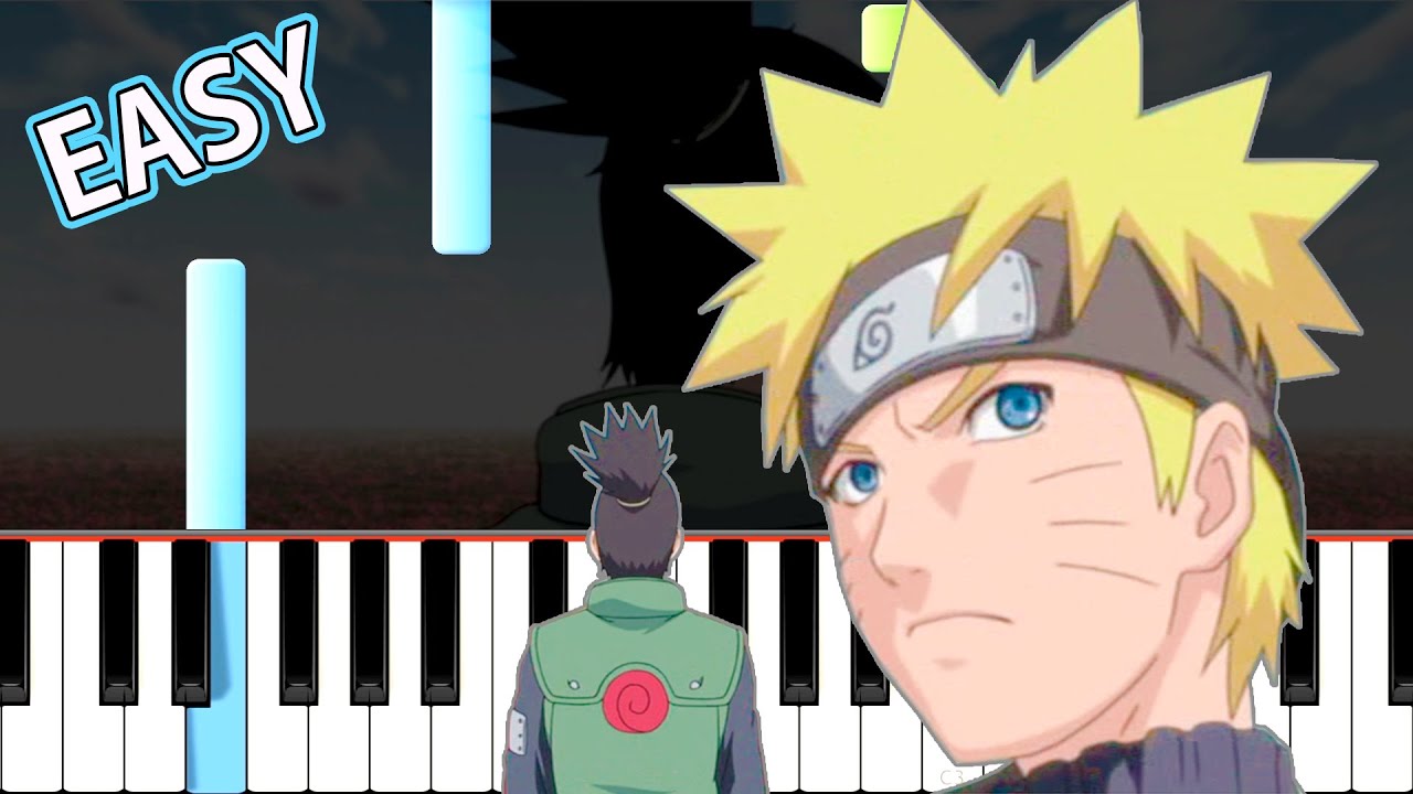 Naruto Shippuden OP 4 - Closer EASY Piano Tutorial