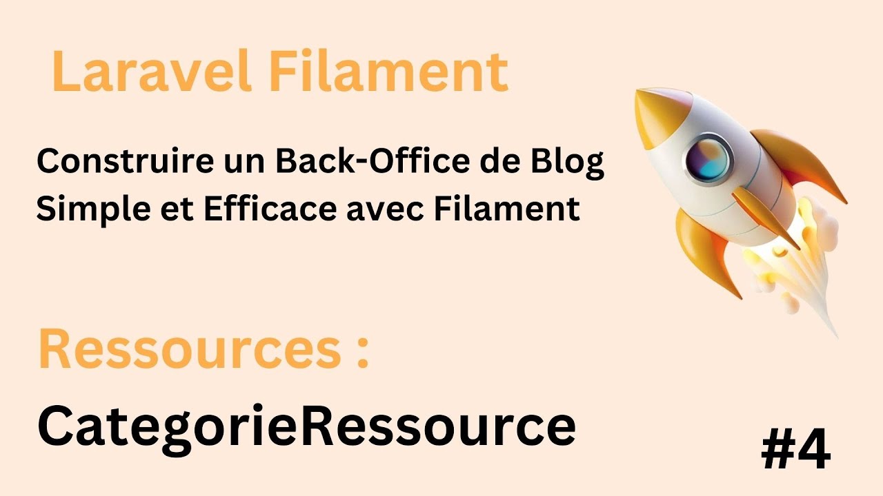 Tuto Filament debutant : Construire un Back-Office de Blog Simple et Efficace avec Filament