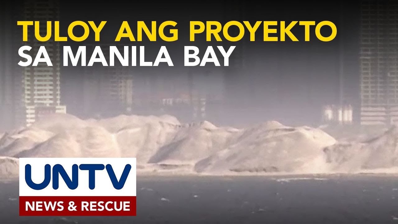 Manila Bay reclamation, tuloy sa kabila ng nadiskubreng environmental hazards - DENR