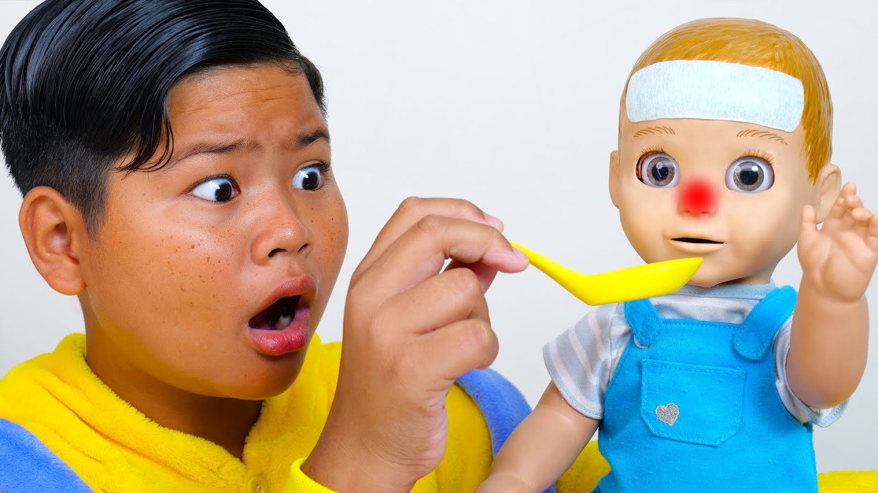 Sick Song | Nursery Rhymes Daddy Songs