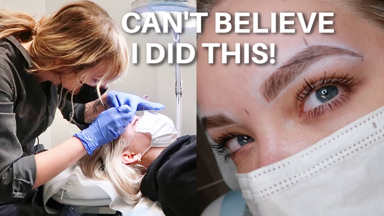 MY MICROBLADING EXPERIENCE + RESULTS *oily skin*