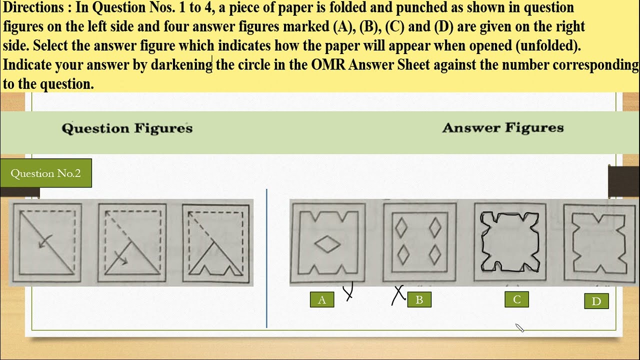 Punched holes Pattern Part6 | Mental Ability Test | JNVST Preparation