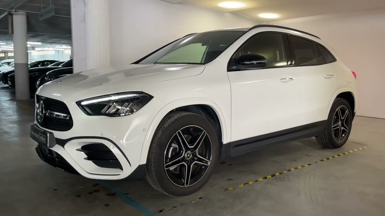 MERCEDES-BENZ GLA 250 e AMG Line Premium, Paquete night, Blanco Polar.