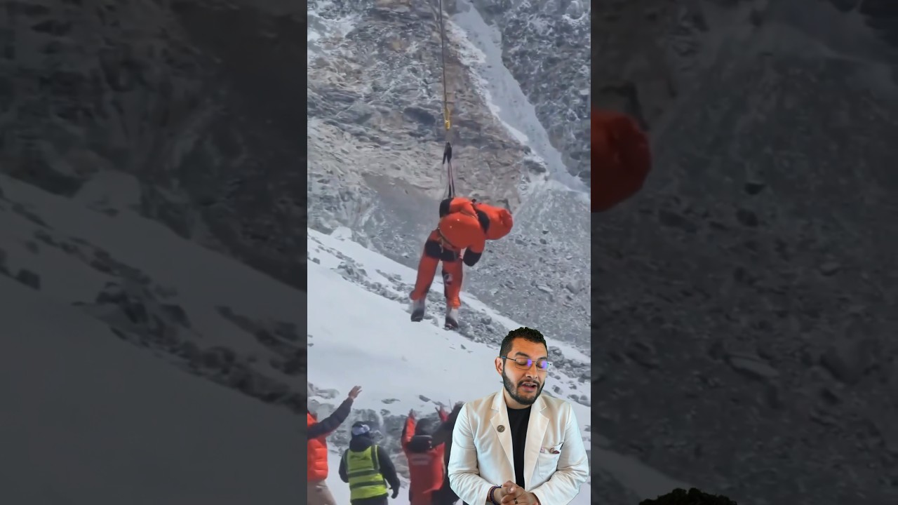 As&iacute; se llevan a un CAD&Aacute;VER de una monta&ntilde;a 😱🏔️❄️￼